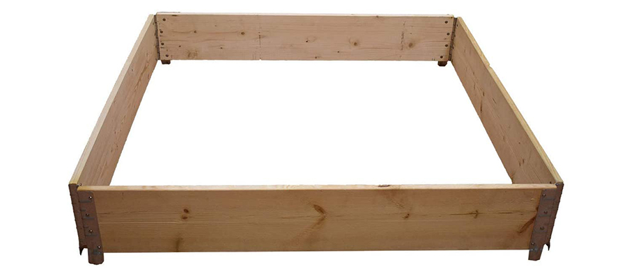 Avis Multitanks - Carré potager en bois naturel 1200 x 1200mm