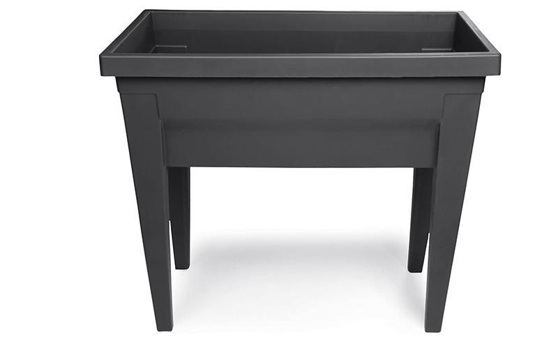 Test EDA Plastiques Espace potager Végétable City gris anthracite - 57 L