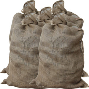 Test - GardenMate Lot de 10 Sacs en Toile de Jute 200g Universal 105x60cm
