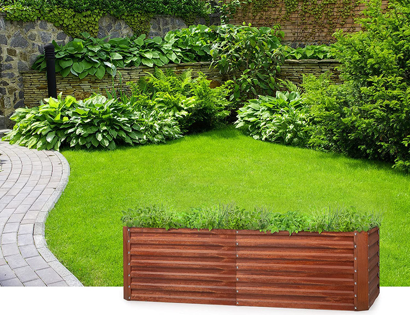 BLUMFELDT Rust Grow – Potager de Jardin surélevé