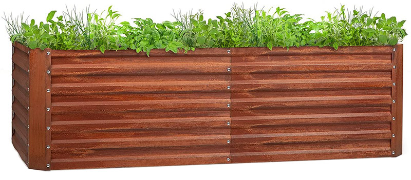 test BLUMFELDT Rust Grow – Potager de Jardin surélevé